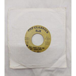 Paul Anka – Put Your Head On My Shoulder 7” Pop Classics PC 1051